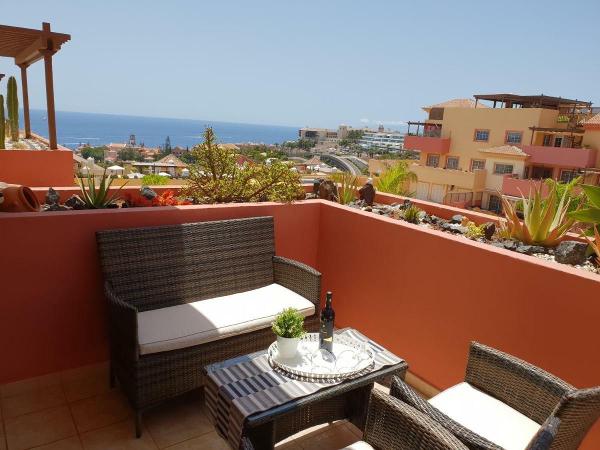 Terrazas Del Duque 2, Terrace, Sea View, Only 300 M To Beach, Heated Pool, Air Conditioning, Wifi Internet, Dishwasher, Washing Machine Costa Adeje  Kültér fotó